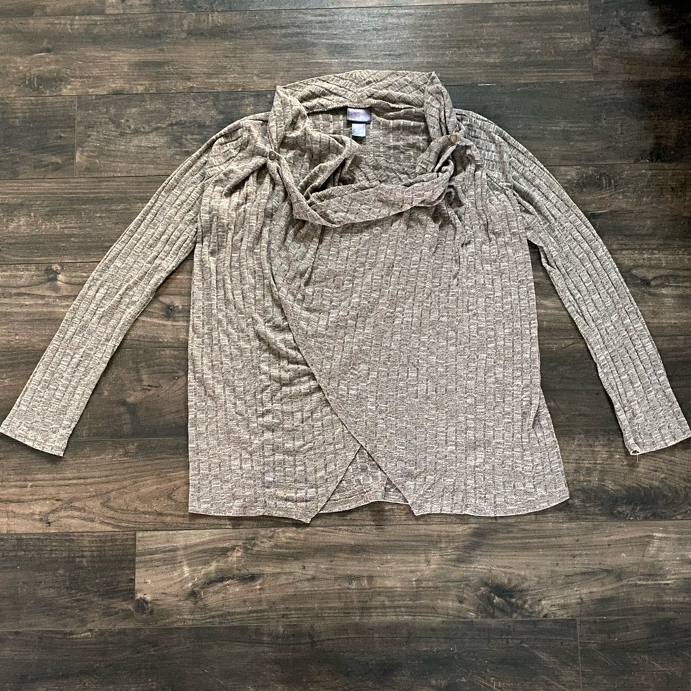 Oh baby maternity cowl neck wrap sweater